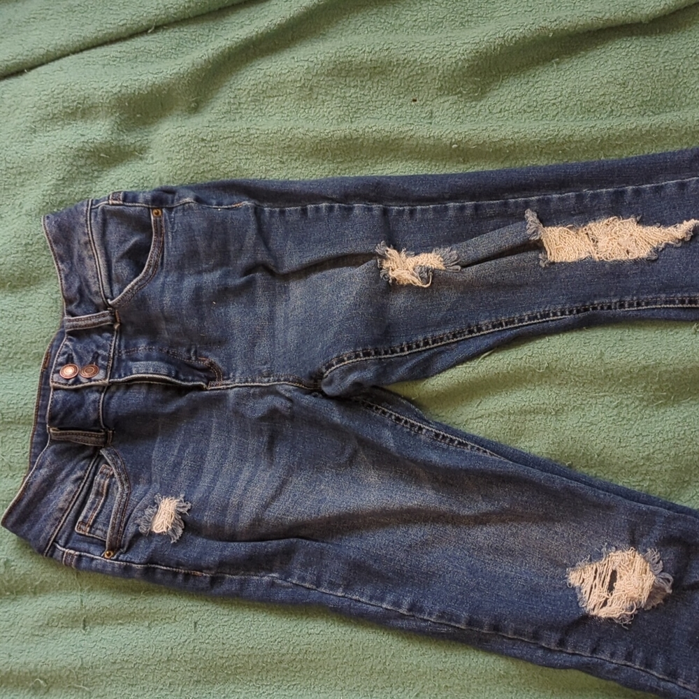High Rise Skinny Jeans